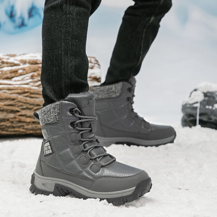 Winter hiking boots for women with insulated lining and non-slip sole Lune London