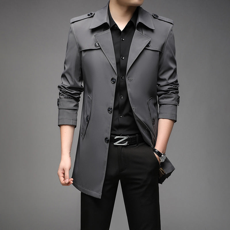 Stylish transitional jacket for men with functional pockets Lune London