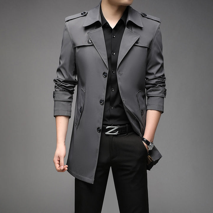Stylish transitional jacket for men with functional pockets Lune London