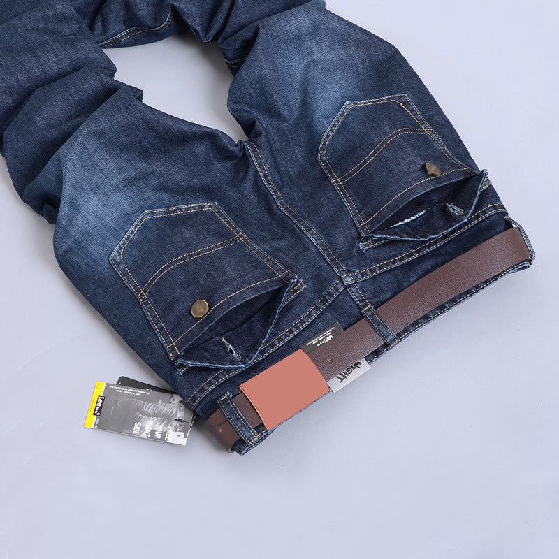 Men's slim-fit jeans with elastic waist and great wearing comfort Lune London