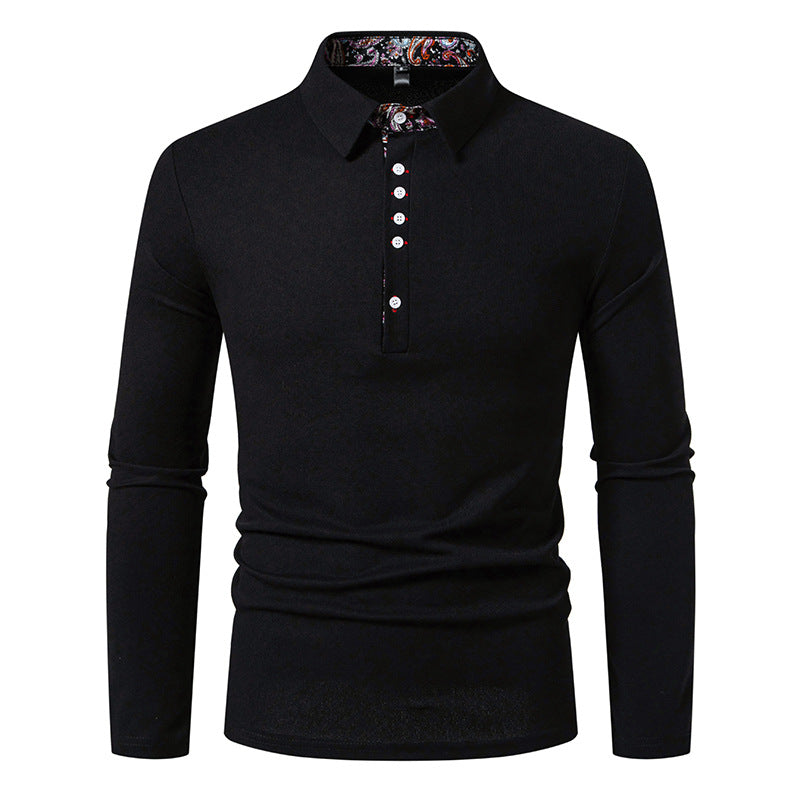 Elegant long-sleeved shirt for men with practical chest pockets Lune London