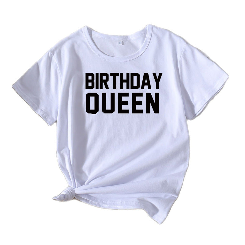 Women Leisure Birthday Party T-Shirt Lune London