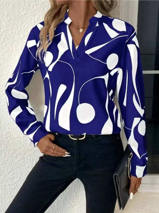 Haute couture blouse for women with modern pattern Lune London