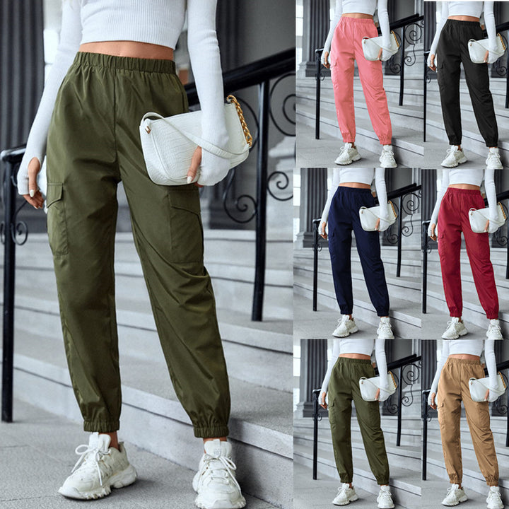 Lune London women's leisure cargo pants