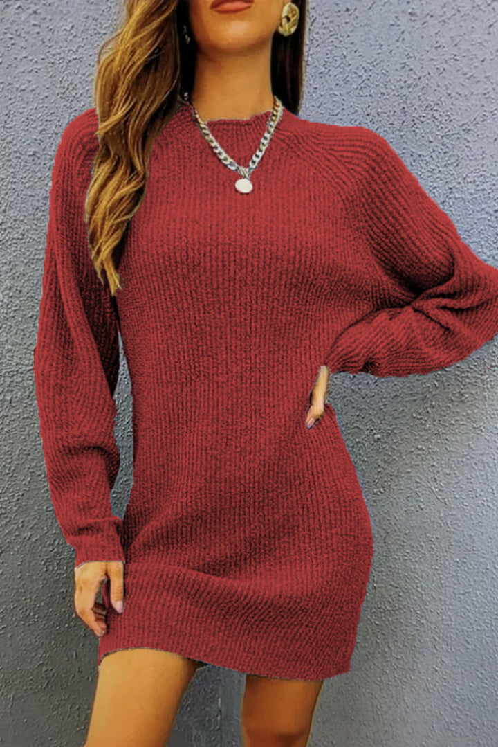 Knit dress for women with a relaxed fit and a soft material Lune Londonl