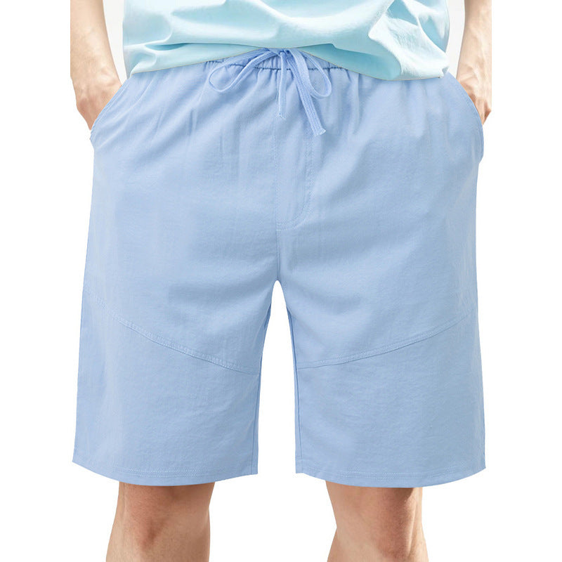 Shorts de loisirs confortables pour hommes avec taille élastique et poches latérales pratiques Lune London