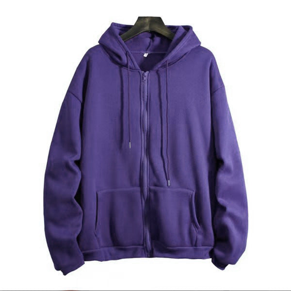 Veste à capuche pour femmes avec zip intégral et poches kangourou pratiques Chic & Stil