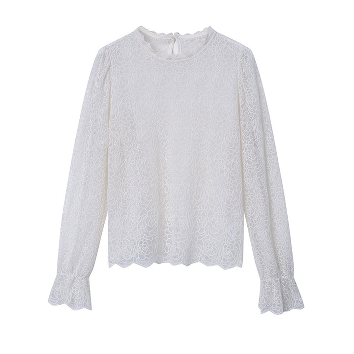 Ladies blouse made of fine lace material Chic & Stil