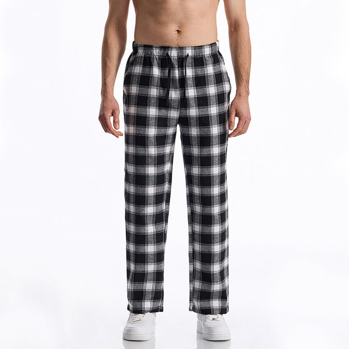 Comfortable tartan pants for men Lune London