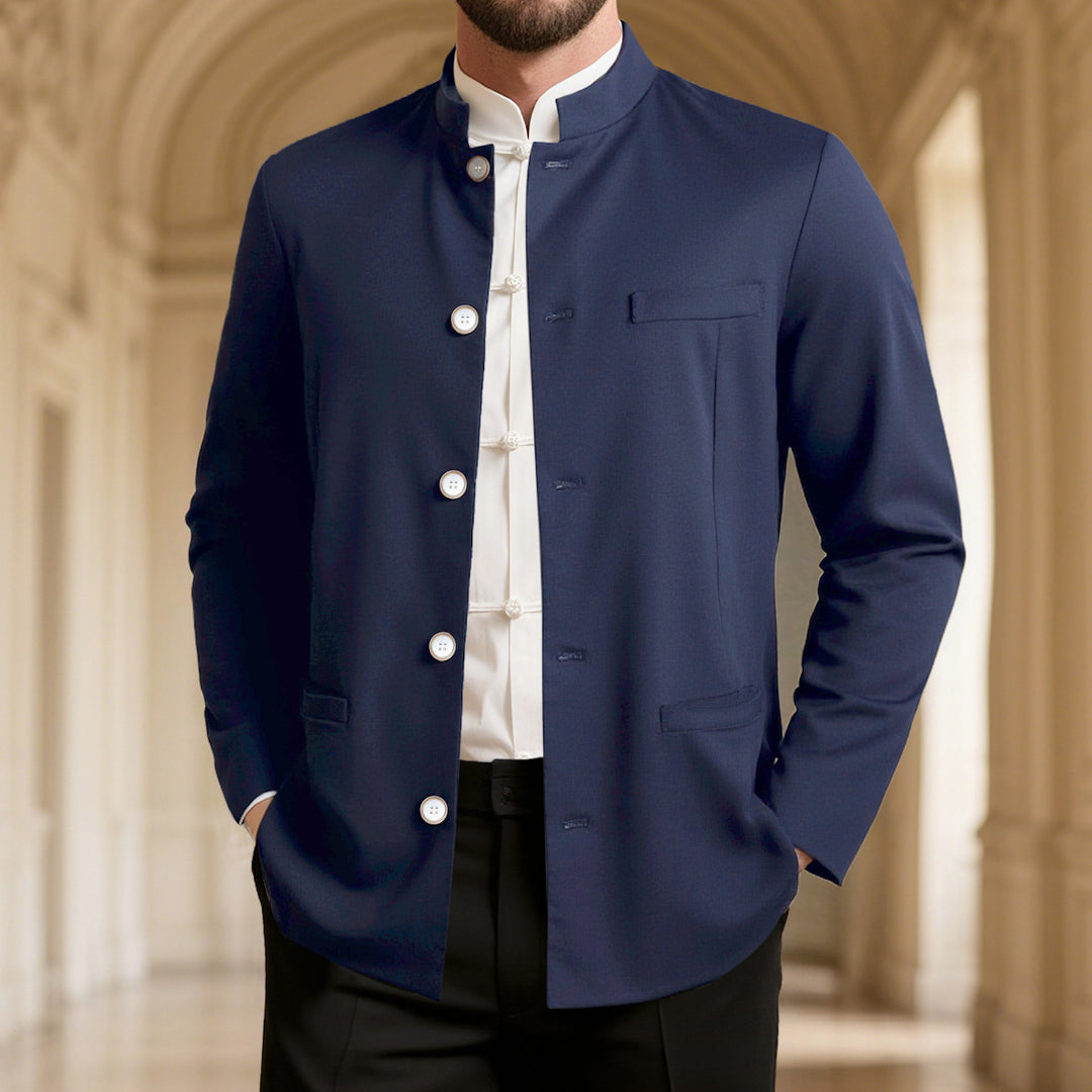 Lune London Men's High Collar Blazer