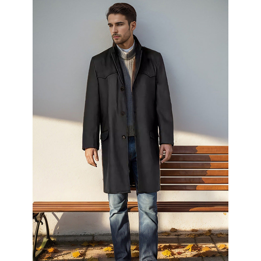 Elegant coat for men with high-quality details and a classic fit Lune London