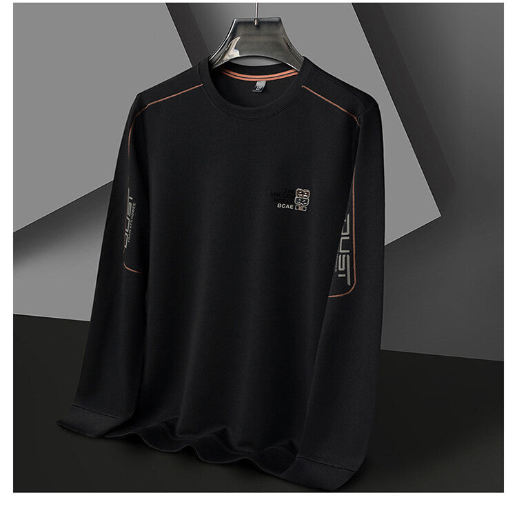 Men's sweatshirt with innovative breathable technology and a sporty chic design