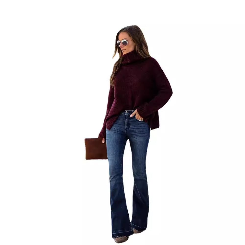 Women elegant bootcut jeans Lune London