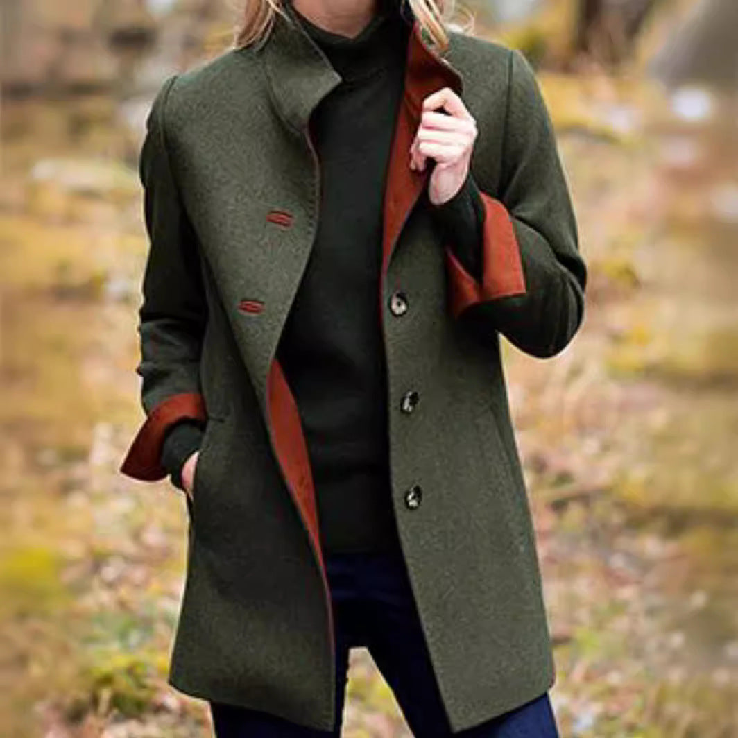 Coat for women in high-quality wool blend Lune London