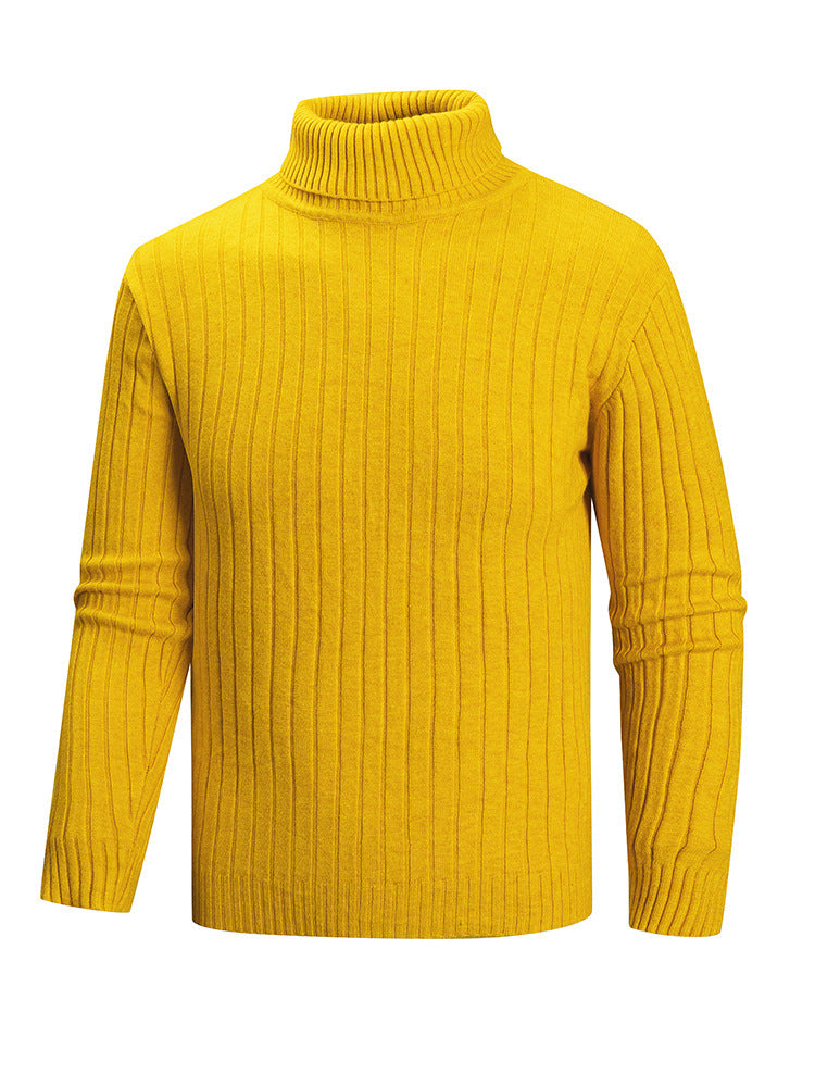 High-quality fine knit turtleneck sweater for men Lune London
