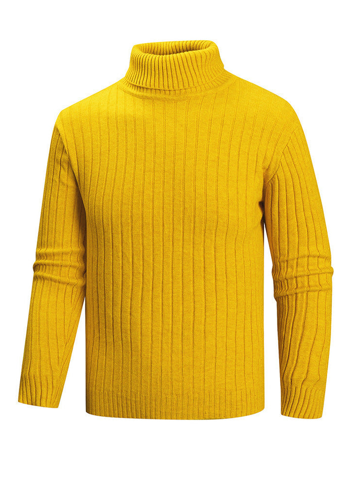 Men's Turtleneck Sweater Made Of High-Quality Fine Knit Lune London