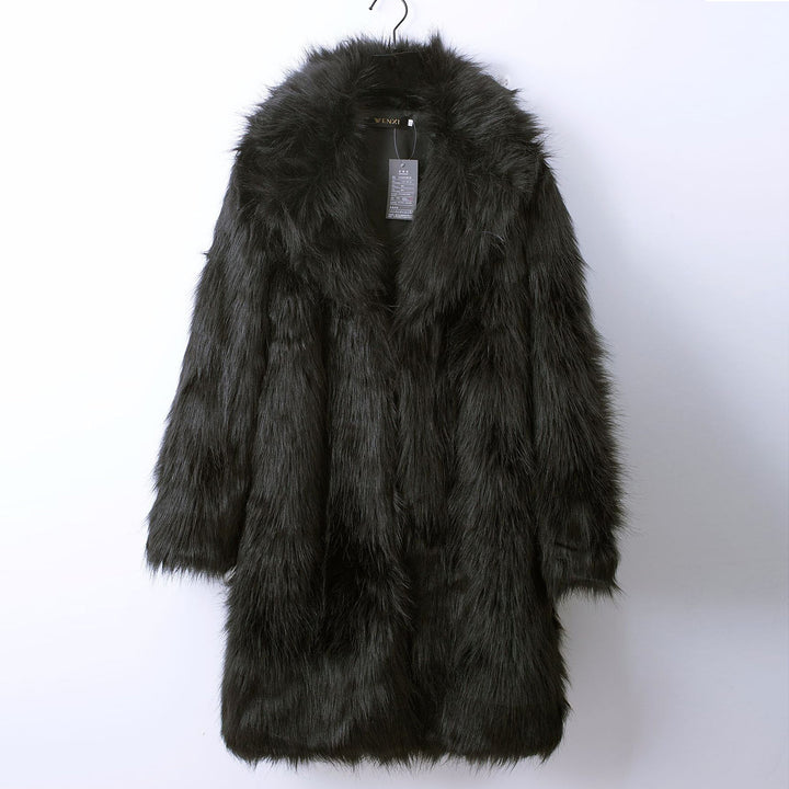 Faux fur jacket for women with elegant cut Lune London