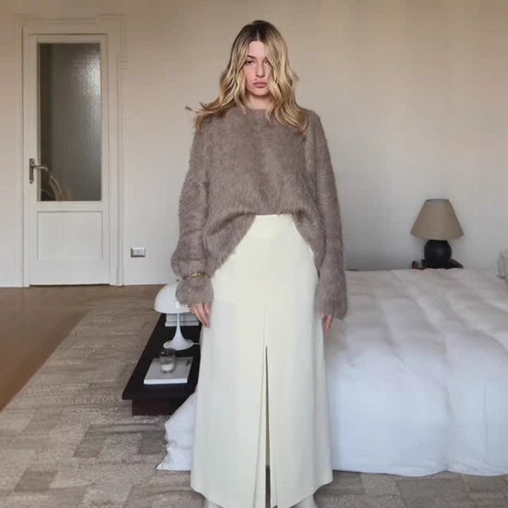 Cozy knitted sweater for ladies Lune London