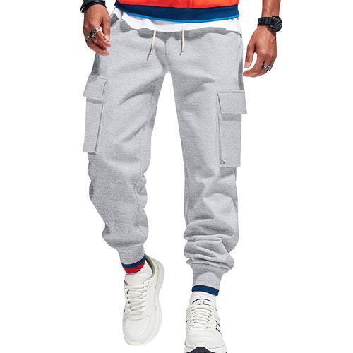Men's cargo jogging pants with practical side pockets Lune London