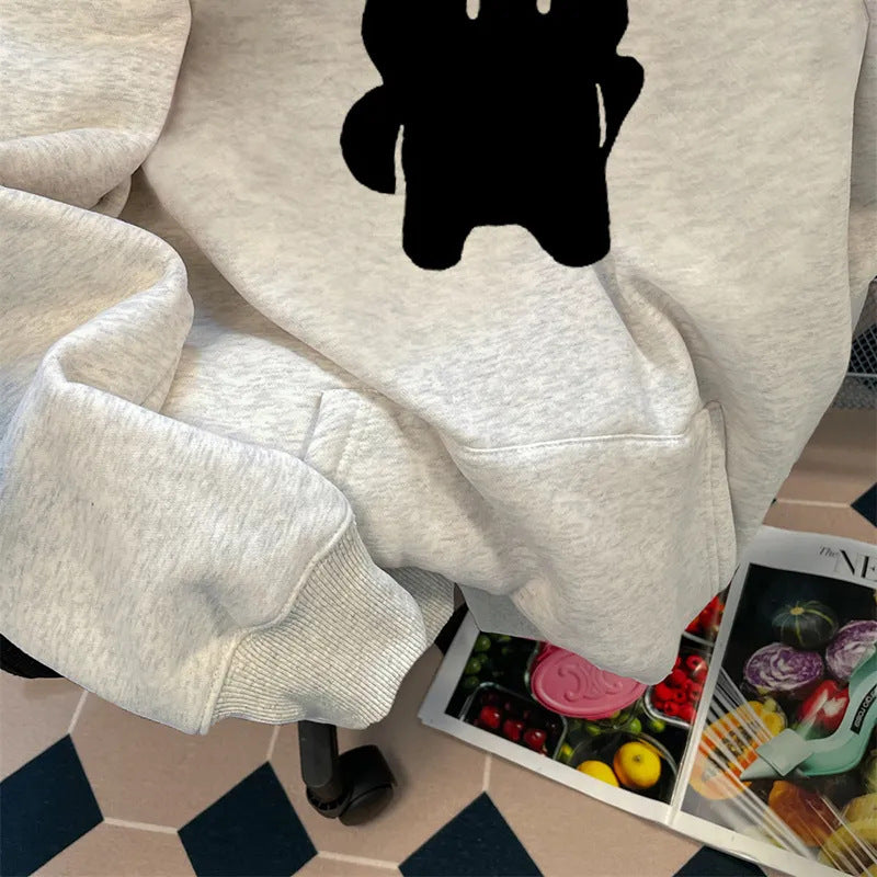Sweat à capuche pour femmes avec motif animal stylé Chic & Stil