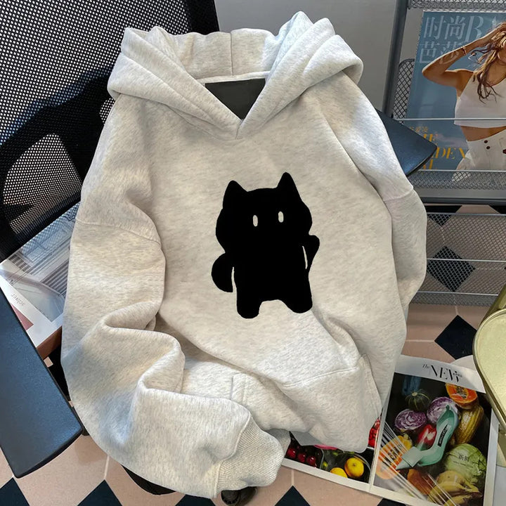 Sweat à capuche pour femmes avec motif animal stylé Chic & Stil