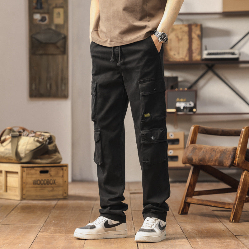 Pantalon de jogging cargo pour hommes avec poches pratiques Lune London