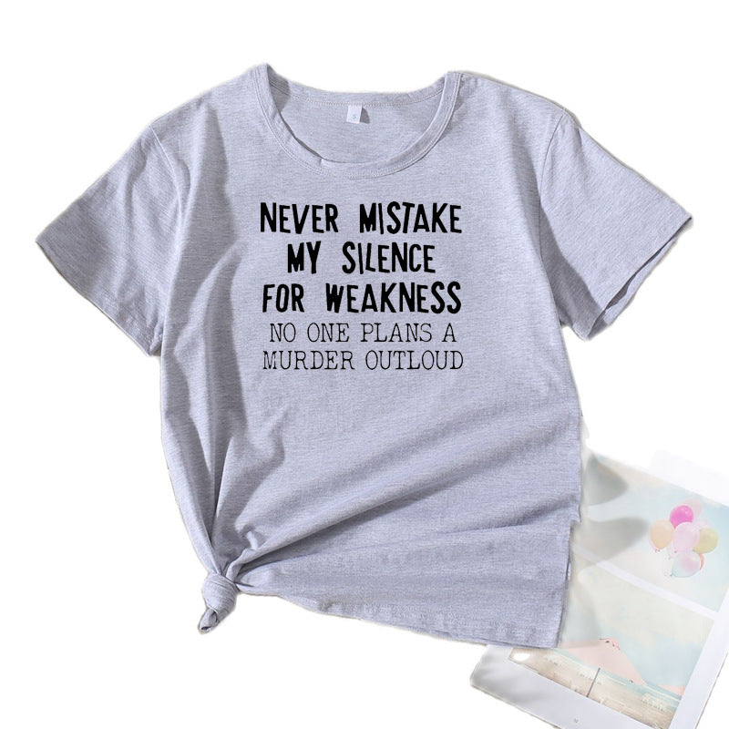 Ladies Short Graphic T-Shirt Lune London