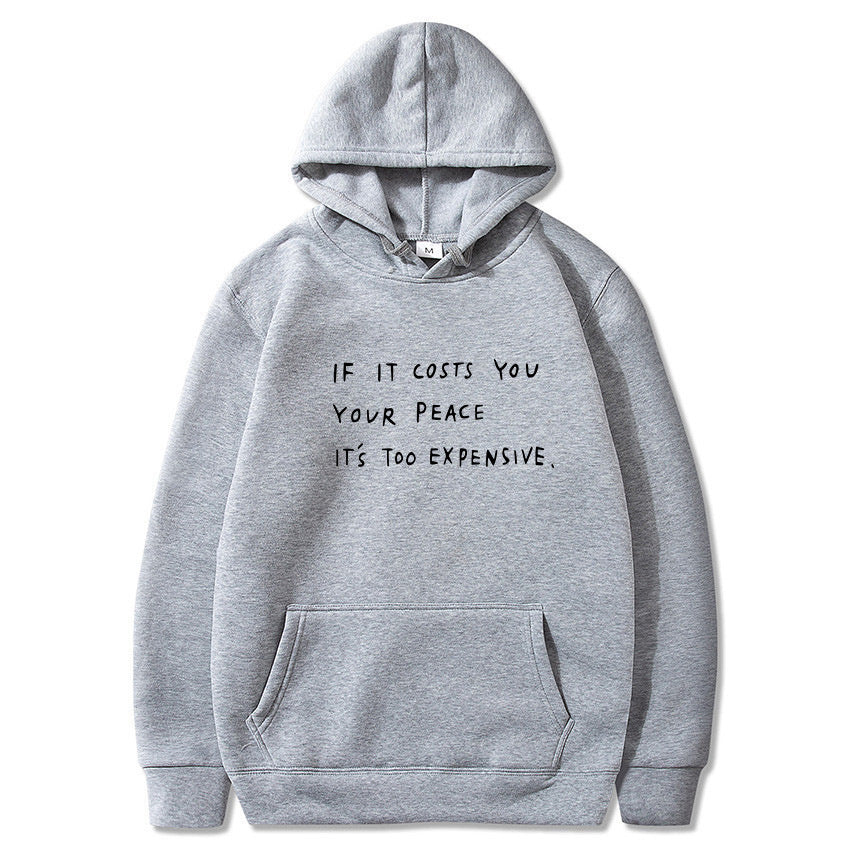 Women's hoodie with inspiring motif Lune London