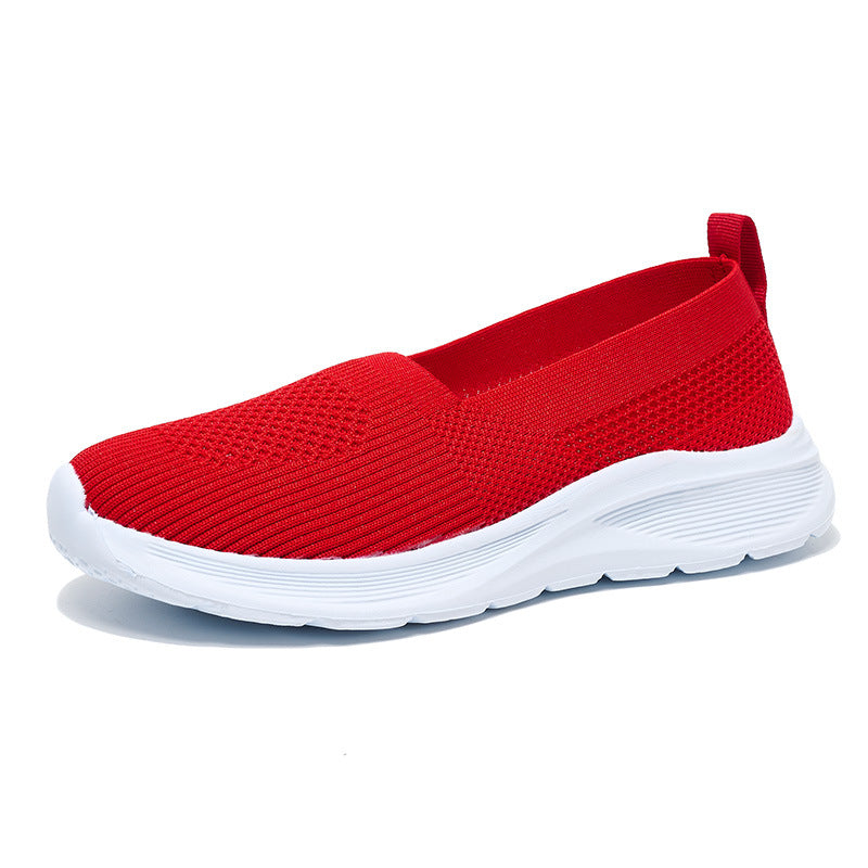 Dames Baskets de course slip-on confortables et respirantes Lune London