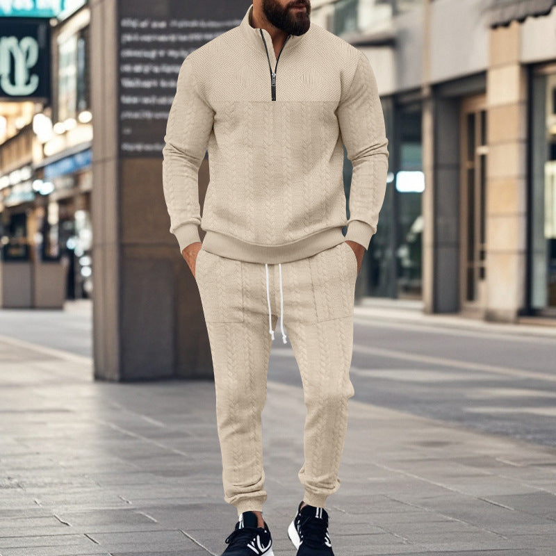 Men's Chic and Stylish Knit Suit