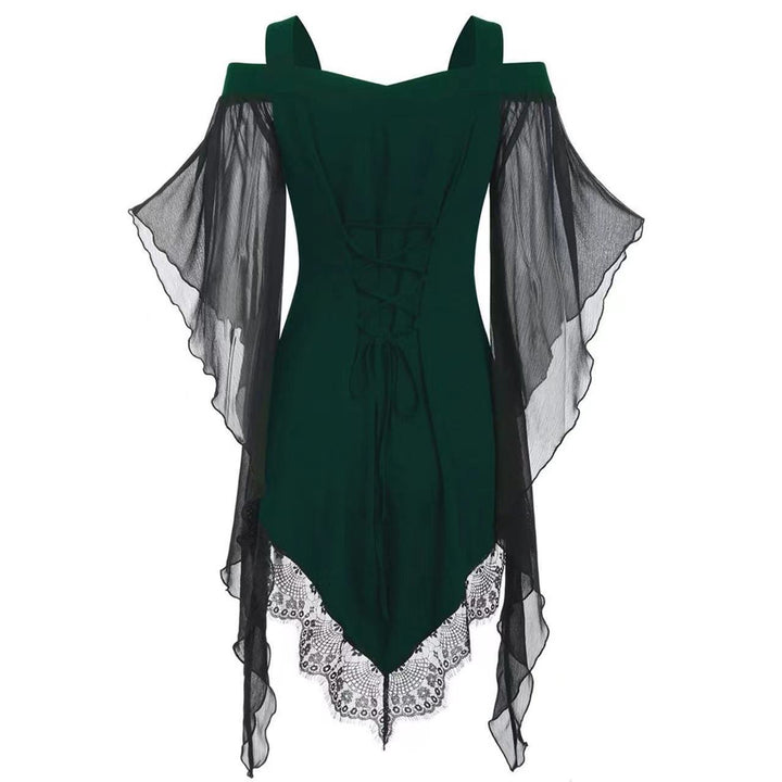 Elegant blouse for women with off-shoulder and lace Lune London