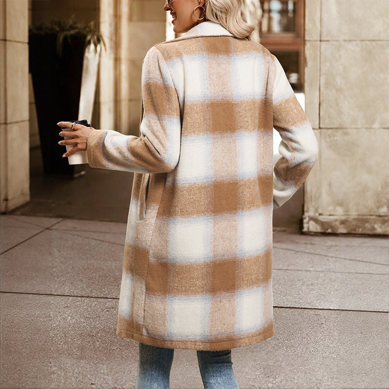 Elegant wool coat for women Lune London