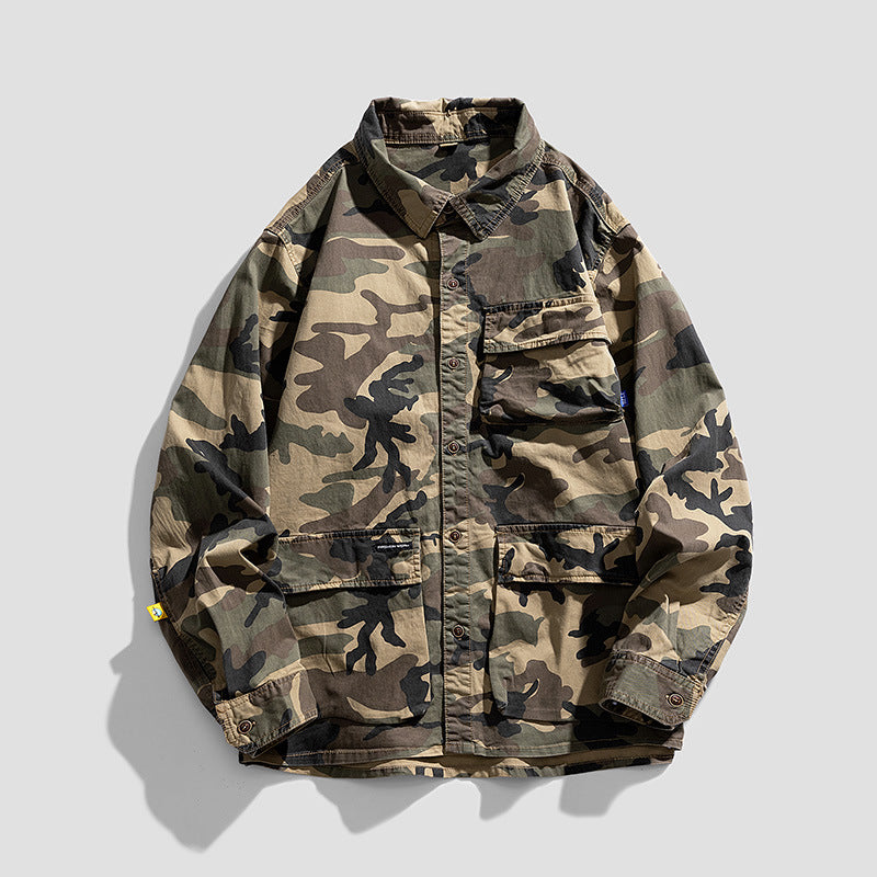 Men's camo utility jacket Lune London
