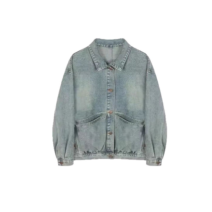 Veste en denim surdimensionnée décontractée pour femmes Chic & Stil