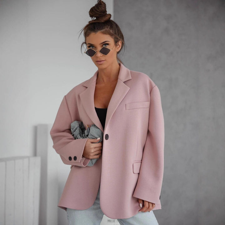 Oversized women's jacket with relaxed fit from Lune London
