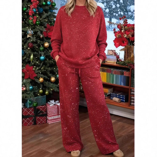 Ensemble de détente décontracté pour femmes en matériau doux avec une coupe décontractée Chic & Stil