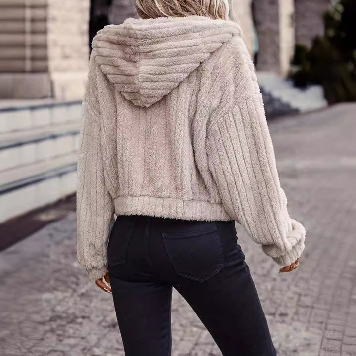Ladies soft fleece jacket Lune London