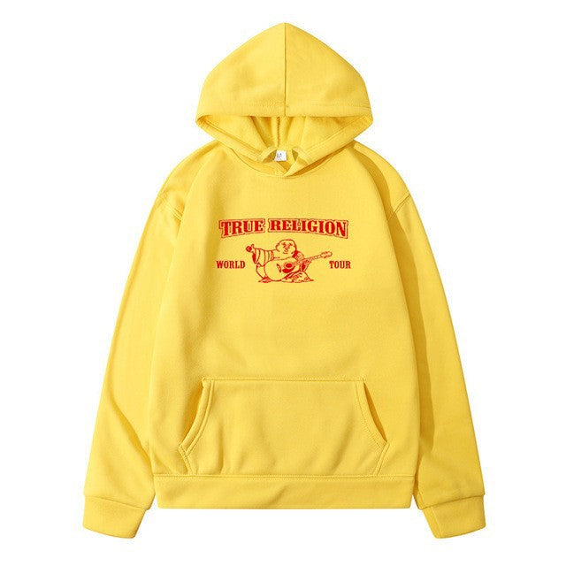 Women's Hooded Sweater with Eye-Catching Logo Design Chic & Stil