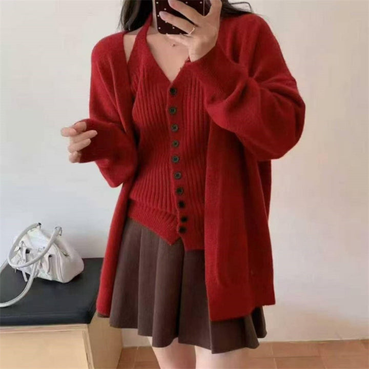 Cardigan Élégant pour Femme avec Détails de Bouton et Tissu Doux Chic & Stil