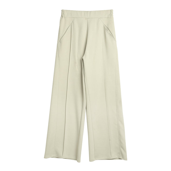 High Waist Culotte with elastic waistband and practical side pockets Lune London