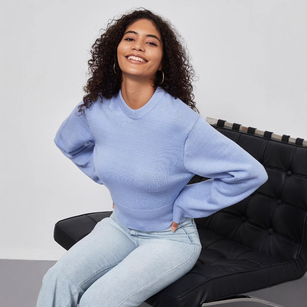 Casual women's sweater with flared sleeves Lune London