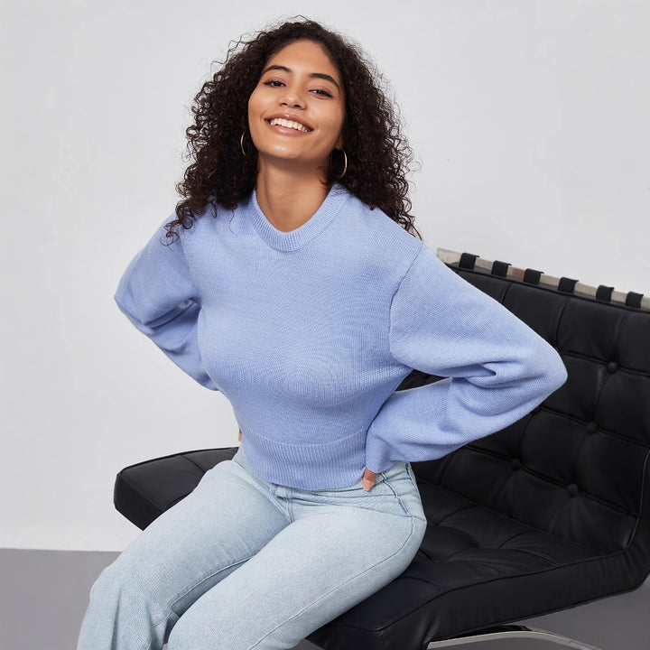 Casual women's sweater with flared sleeves Lune London