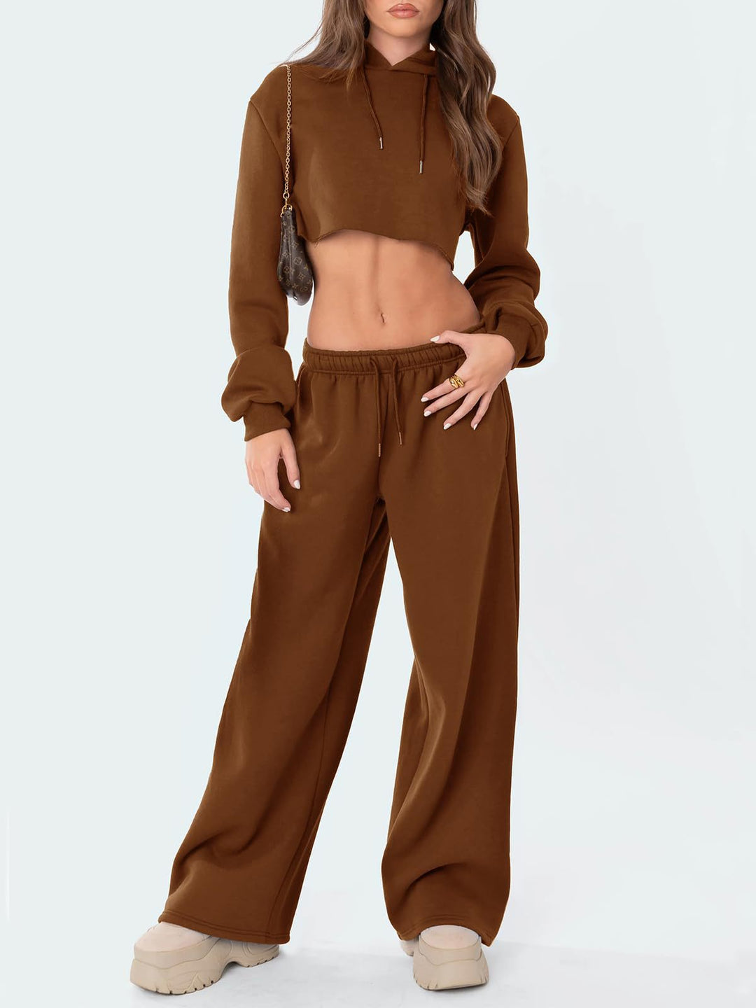 Casual lounge pants for women with drawstring Lune London