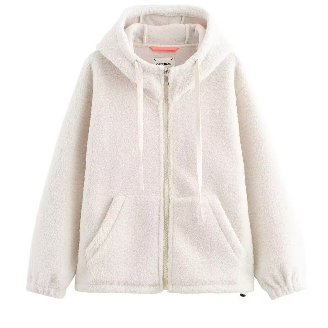 Veste en polaire douillette pour femmes avec col montant Chic & Stil
