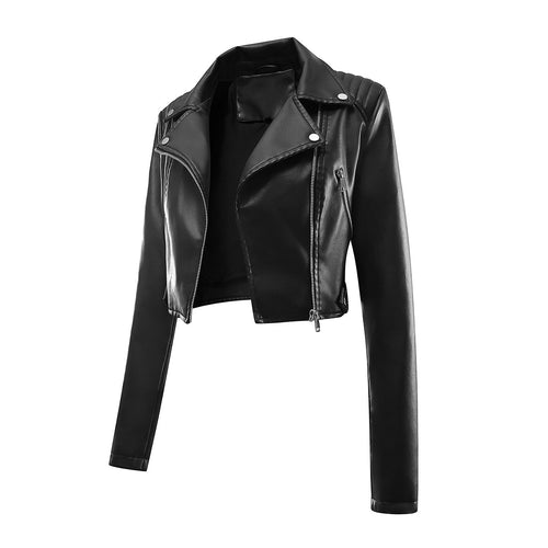 Lune London Vegan Leather Biker Jacket for Women