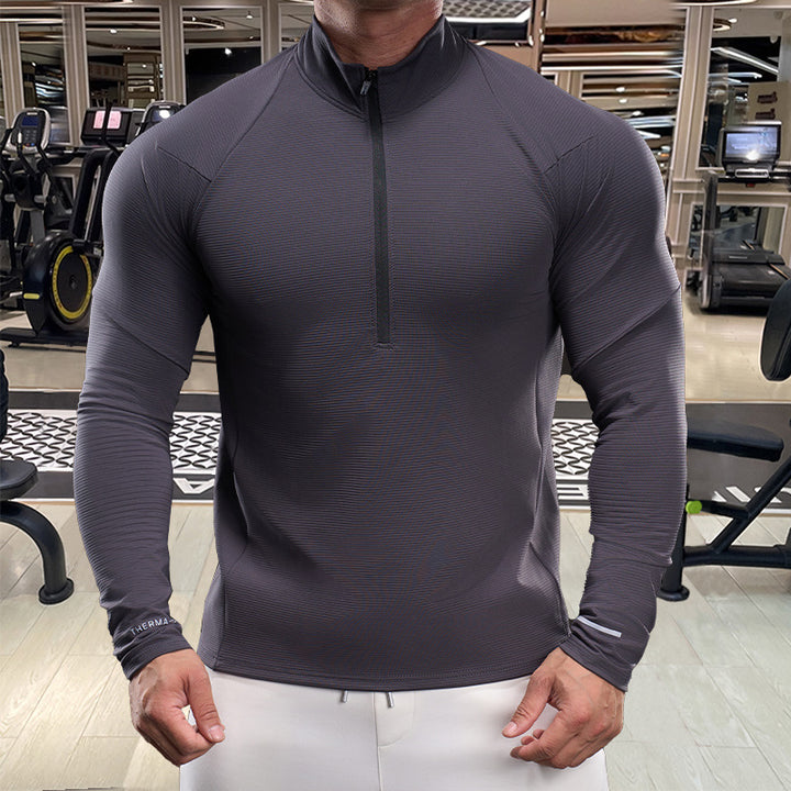 Men High-end High functional with stand-up collar and short zipper Lune London