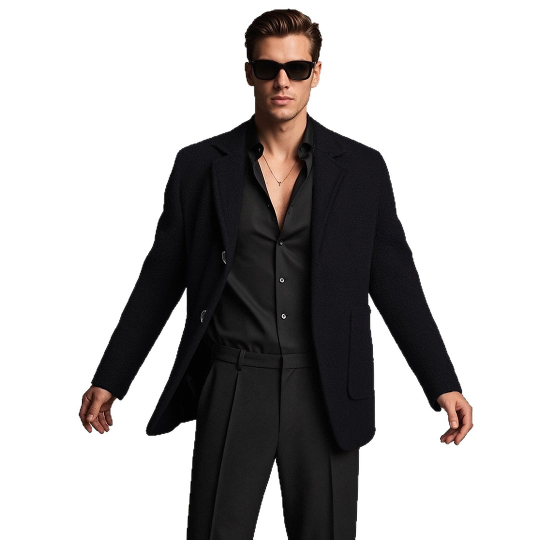Elegant structured blazer for men with practical pockets Lune London