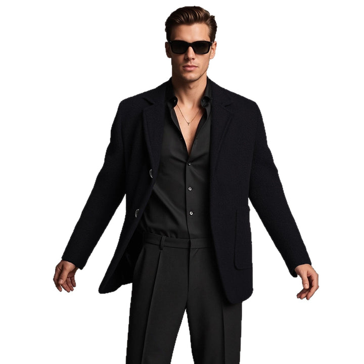 Elegant structured blazer for men with practical pockets Lune London