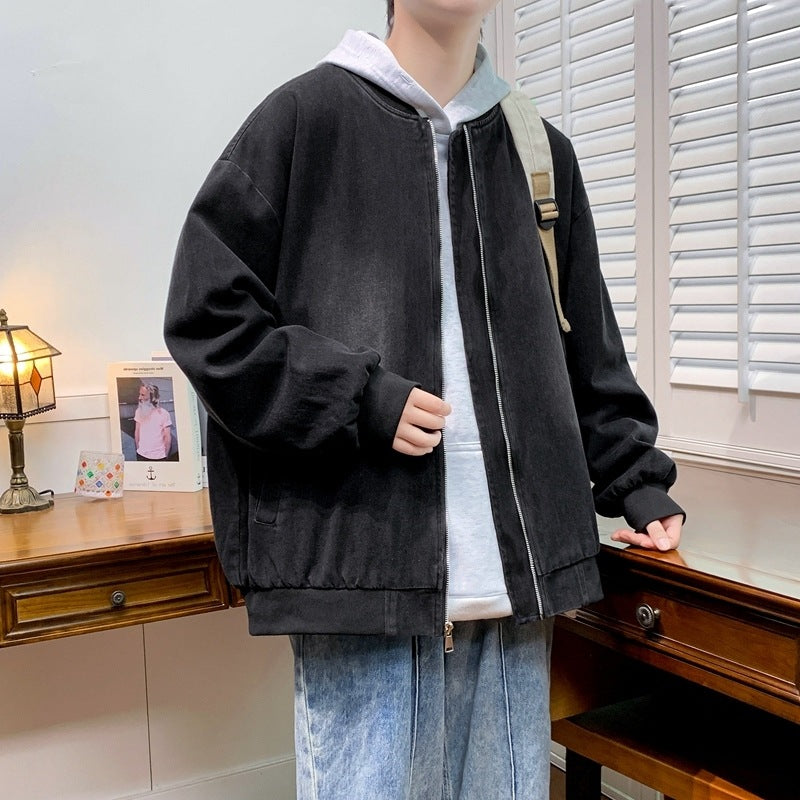 Casual cotton jacket for men with a casual chic style