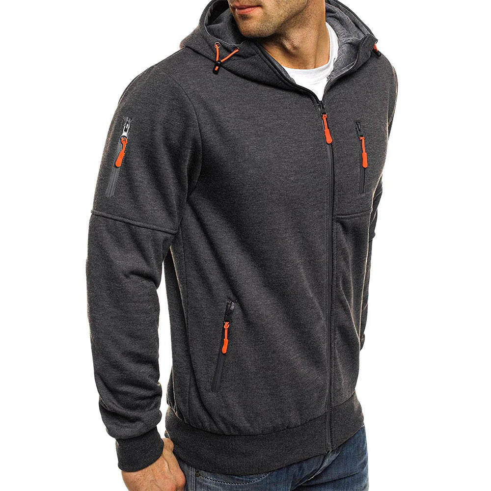 Chic und Stil | Casual zip-up hoodie